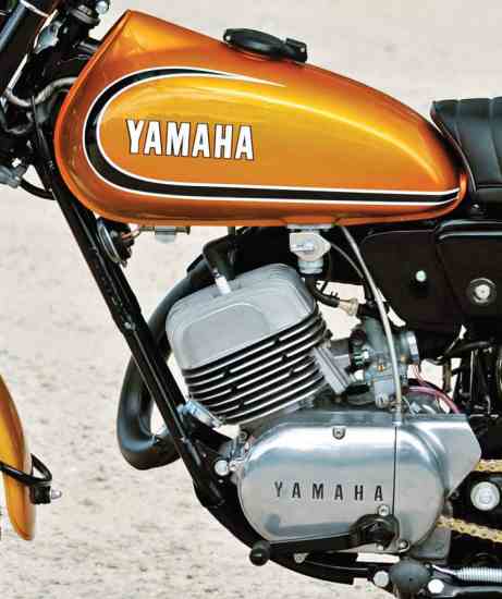 Both engine side covers were flat-filed to remove deep gouges, then finished with progressively finer grades of sandpaper before being buffed with a polishing wheel.